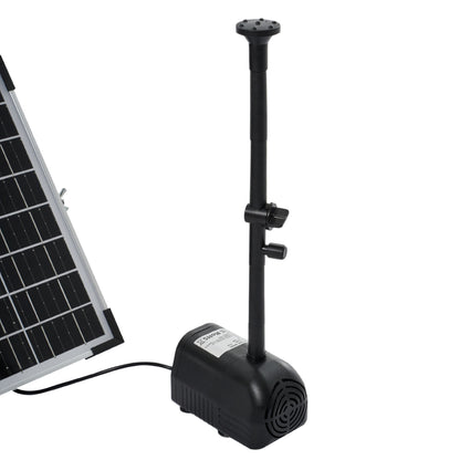 20W Outdoor Solar Fountain Pump Kit