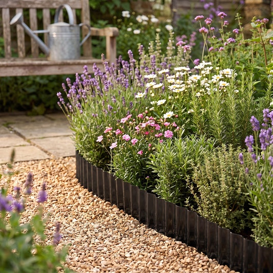 Corrugated Metal Garden Edging
