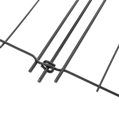 10-Pack Decorative Metal Garden Fence Panels