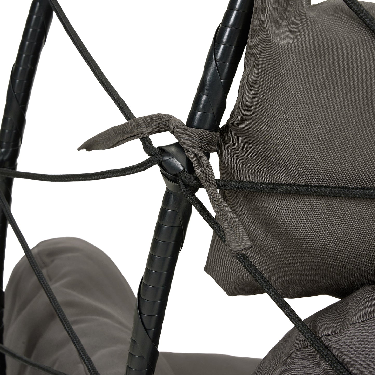 2-Seater Swing Hanging Egg Chair with Metal Stand