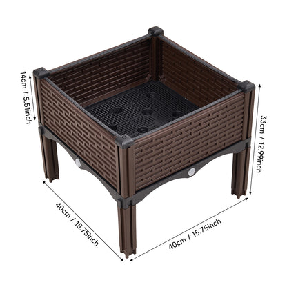 Raised Garden Bed – Durable Plastic Planter