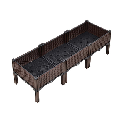 Raised Garden Bed – Durable Plastic Planter