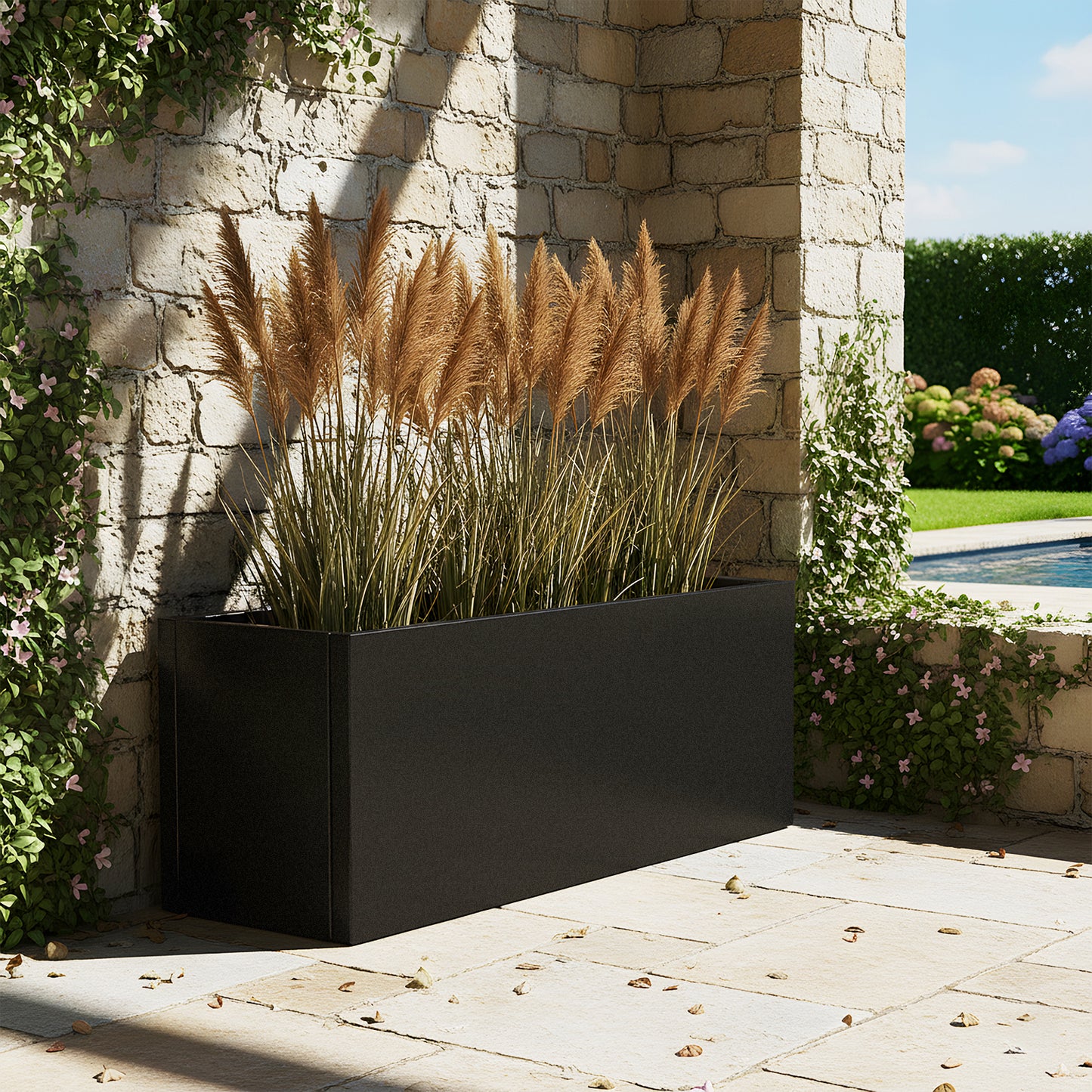 Metal Raised Garden Bed Planter Box