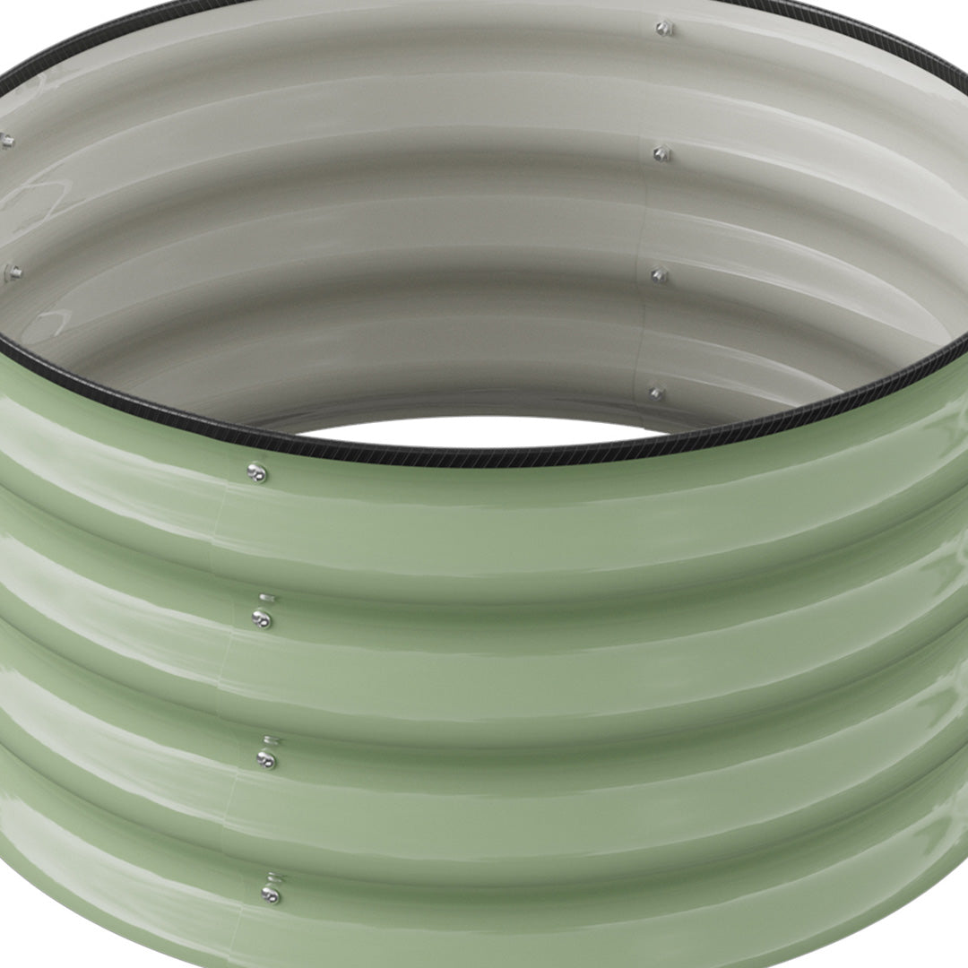 Round Metal Raised Garden Bed