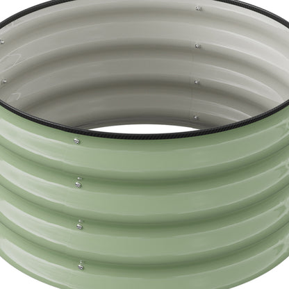 Round Metal Raised Garden Bed
