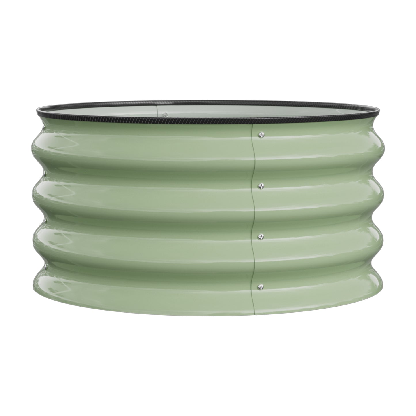 Round Metal Raised Garden Bed
