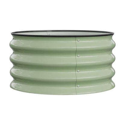 Round Metal Raised Garden Bed