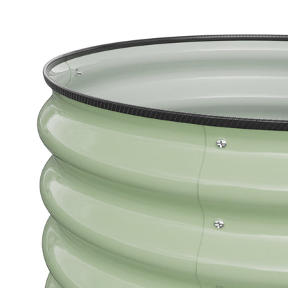 Round Metal Raised Garden Bed