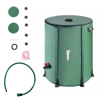 Collapsible Rain Barrel with Filter