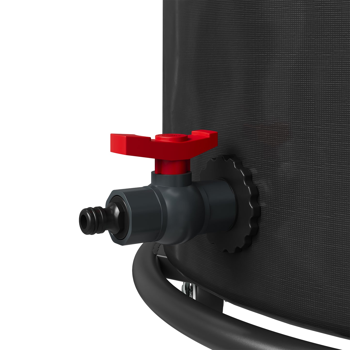 Portable Rain Barrel with Castors