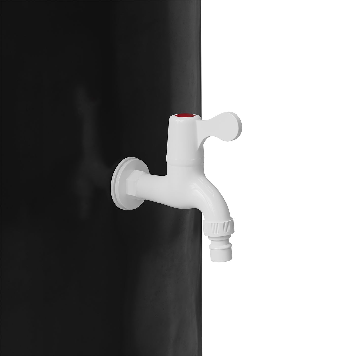 Portable Rain Barrel with Castors