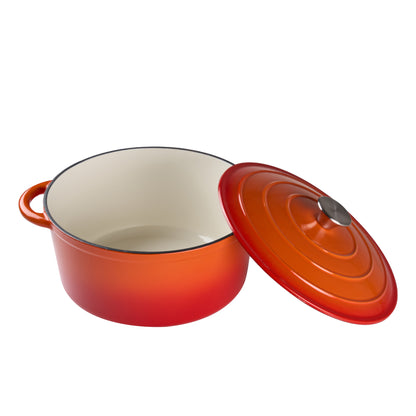 6L Enameled Cast Iron Dutch Oven Pot with Lid