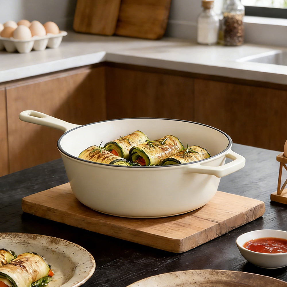 2 in 1 Cast Iron Pot