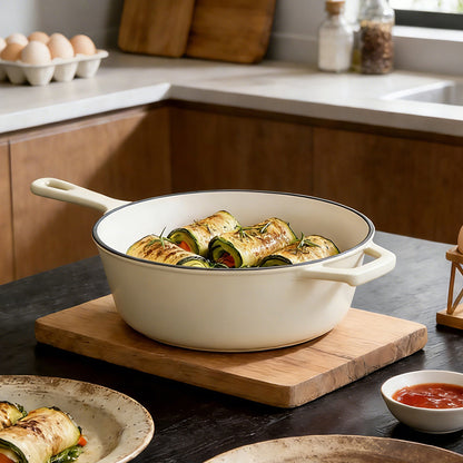 2 in 1 Cast Iron Pot