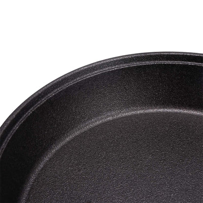Deep Pre-Seasoned Cast Iron Skillet with Dual Handles