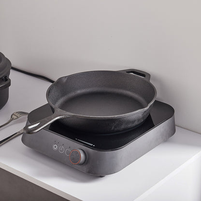 Cast Iron Frying Pan with Handles