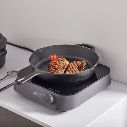 Cast Iron Frying Pan with Handles