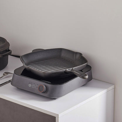 Cast Iron Frying Pan with Handles
