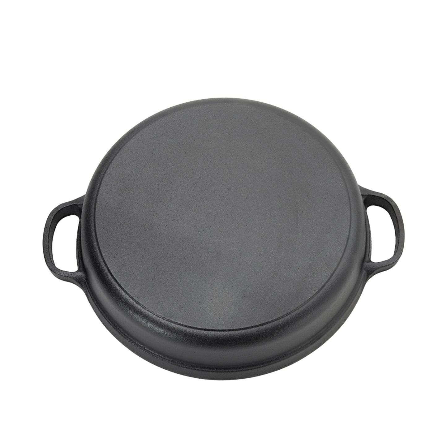 Pre-Seasoned Cast Iron Skillet with Dual Handles