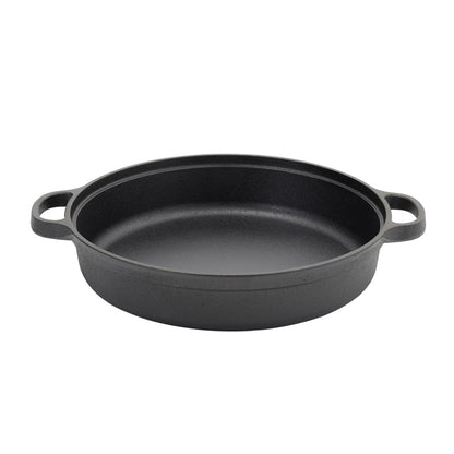 Pre-Seasoned Cast Iron Skillet with Dual Handles