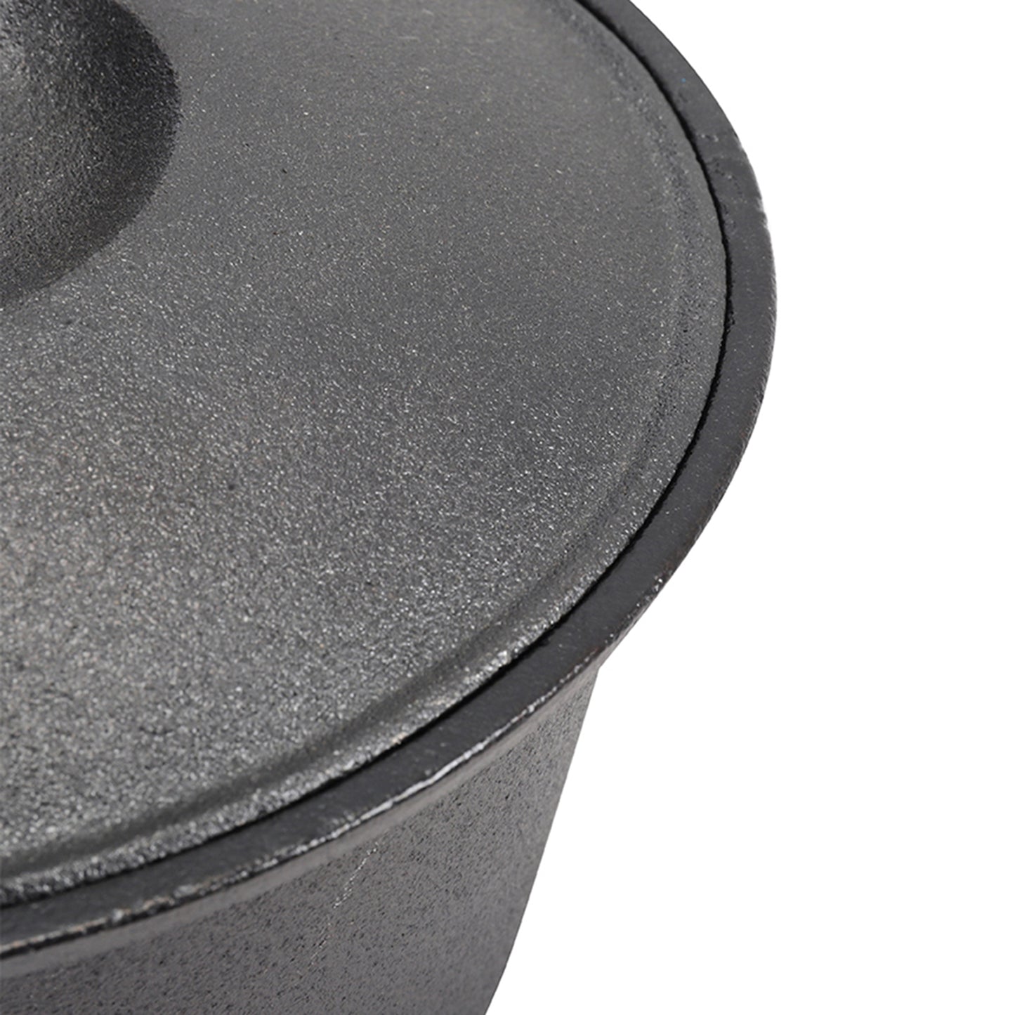 2.5L Pre-Seasoned Cast Iron Saucepan with Lid