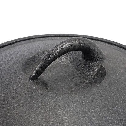 2.5L Pre-Seasoned Cast Iron Saucepan with Lid