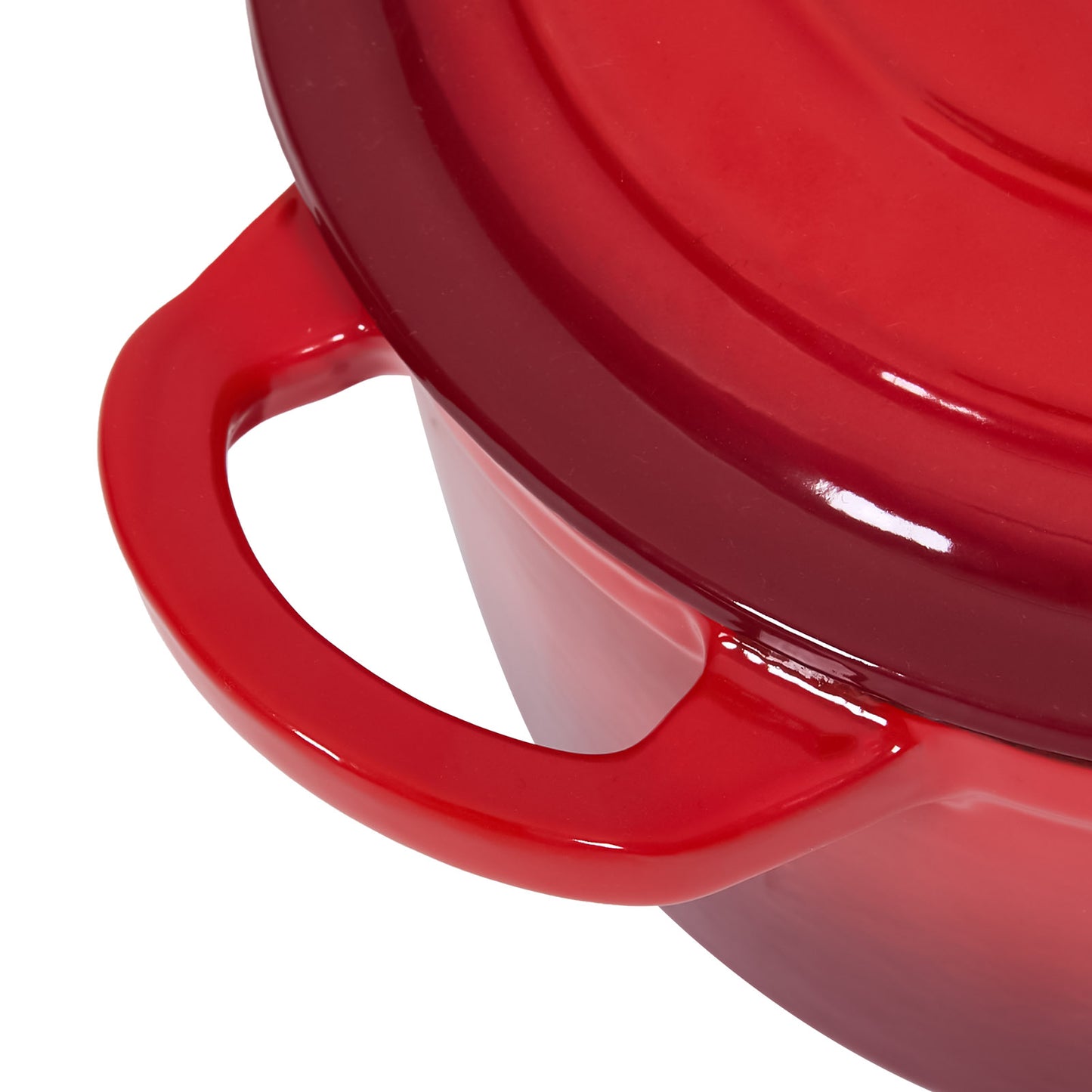 2.5L Enameled Cast Iron Saucepan with Lid