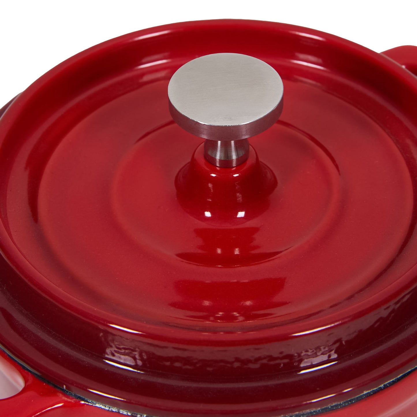 Enamelled Cast Iron Dutch Oven Pot with Lid
