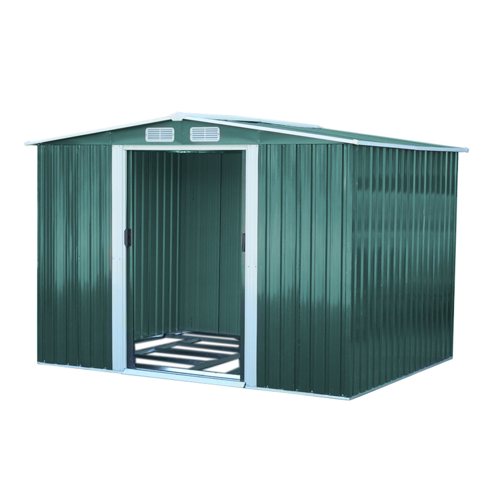 10x8FT Large Metal Garden Tool Storage Shed