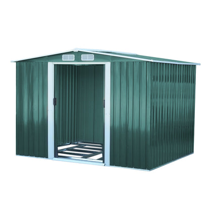 10x8FT Large Metal Garden Tool Storage Shed