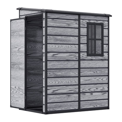 5 x 4FT Outdoor Plastic Storage Shed