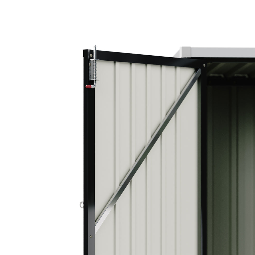 5.5x3 ft Garden Metal Tool Shed, Outdoor Patio Storage Shed