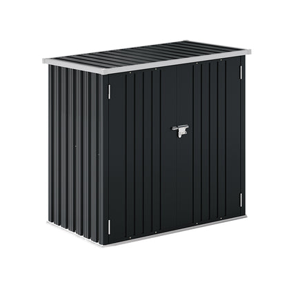 5.5x3 ft Garden Metal Tool Shed, Outdoor Patio Storage Shed