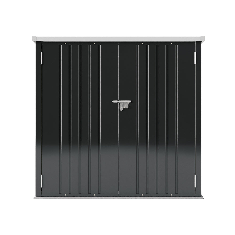 5.5x3 ft Garden Metal Tool Shed, Outdoor Patio Storage Shed