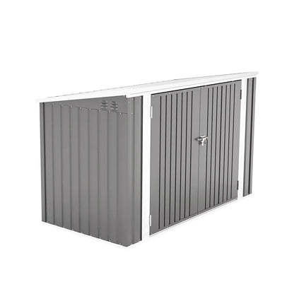 6.8x4.2ft High-quality steel bicycle shed