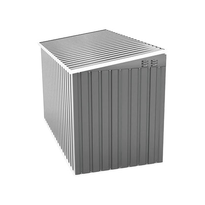 6.8x4.2ft High-quality steel bicycle shed