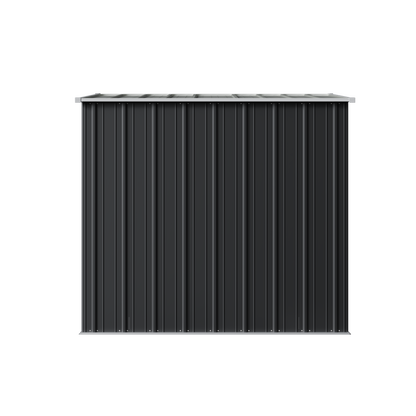 4x6 FT Metal Pent Roof Garden Tool Storage Shed