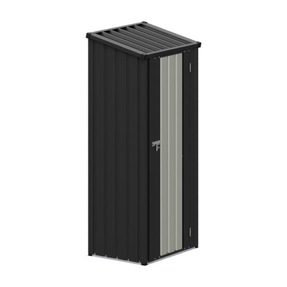 2.6X1.8FT Storage Cabinet Metal Garden Shed with Lockable Door