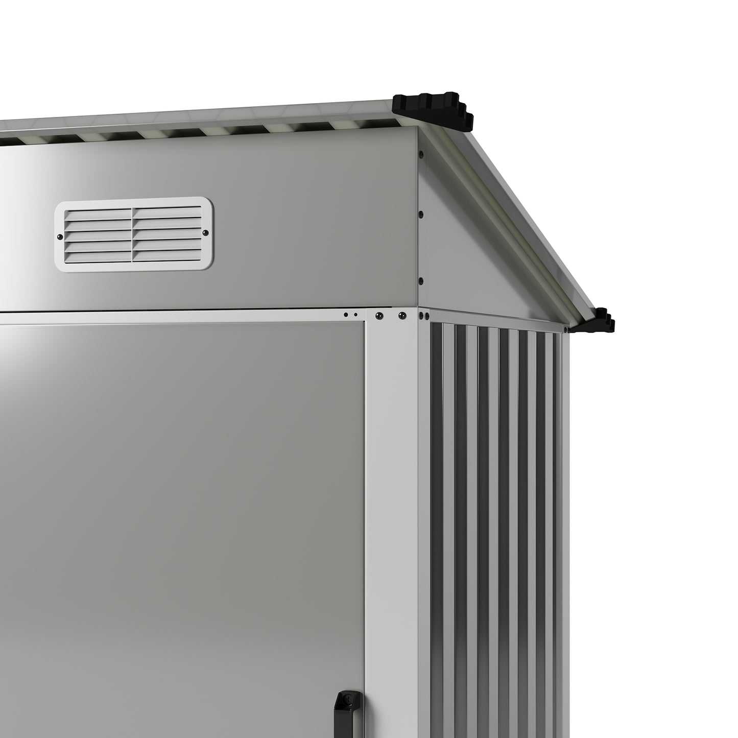 5 x 3FT Metal Garden Storage Shed with Lockable Door