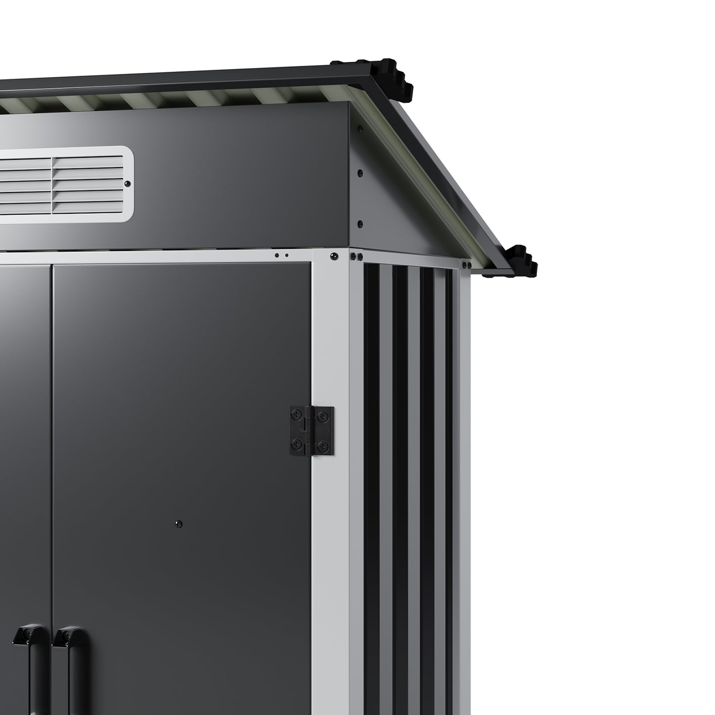 3x2FT Outdoor Metal Garden Storage Shed