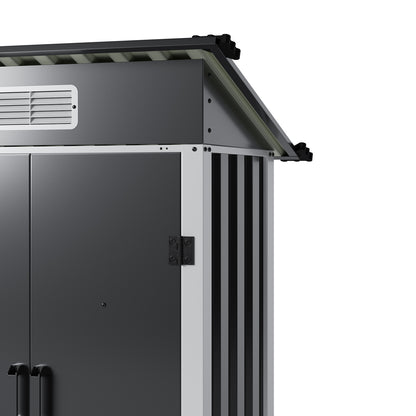 3x2FT Outdoor Metal Garden Storage Shed