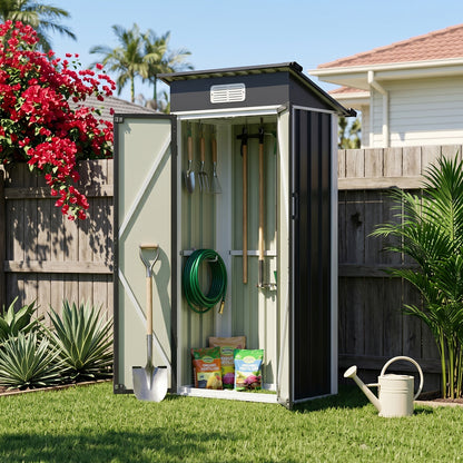 3x2FT Outdoor Metal Garden Storage Shed