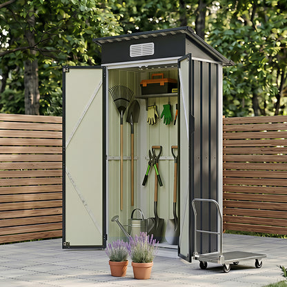 3x2FT Outdoor Metal Garden Storage Shed