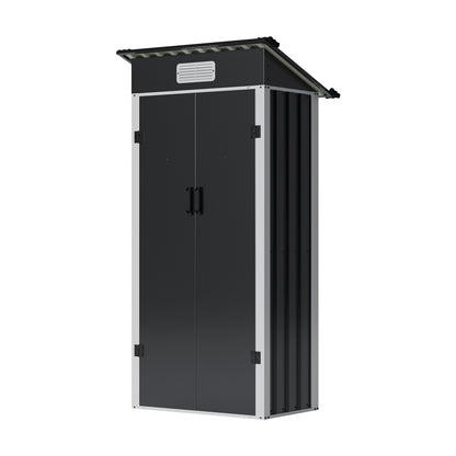 3x2FT Outdoor Metal Garden Storage Shed