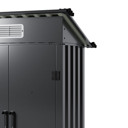 3x2FT Outdoor Metal Garden Storage Shed