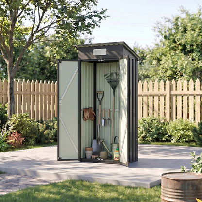 3x2FT Outdoor Metal Garden Storage Shed