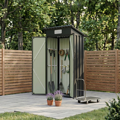 3x2FT Outdoor Metal Garden Storage Shed