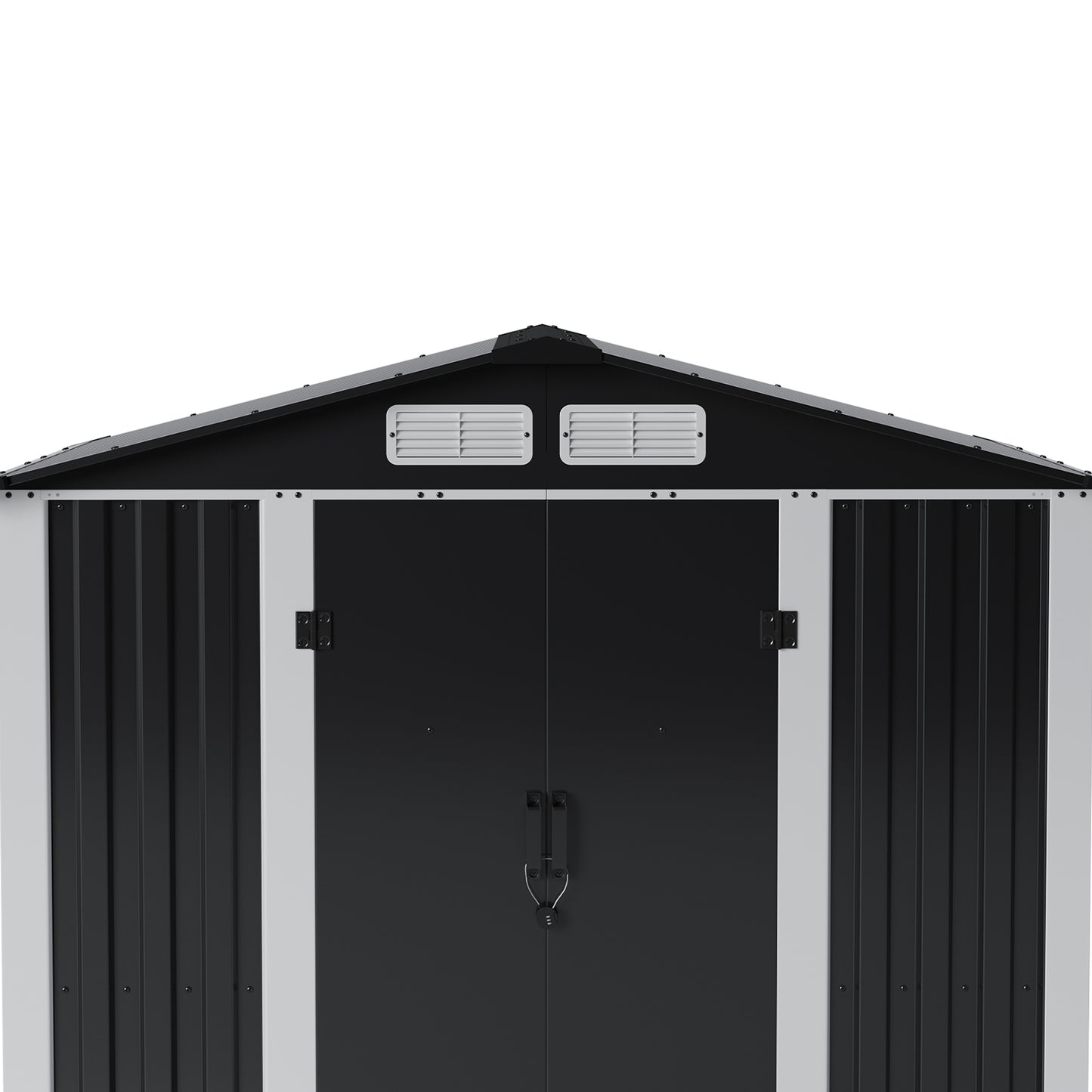 Metal Garden Storage Shed with Lockable Door