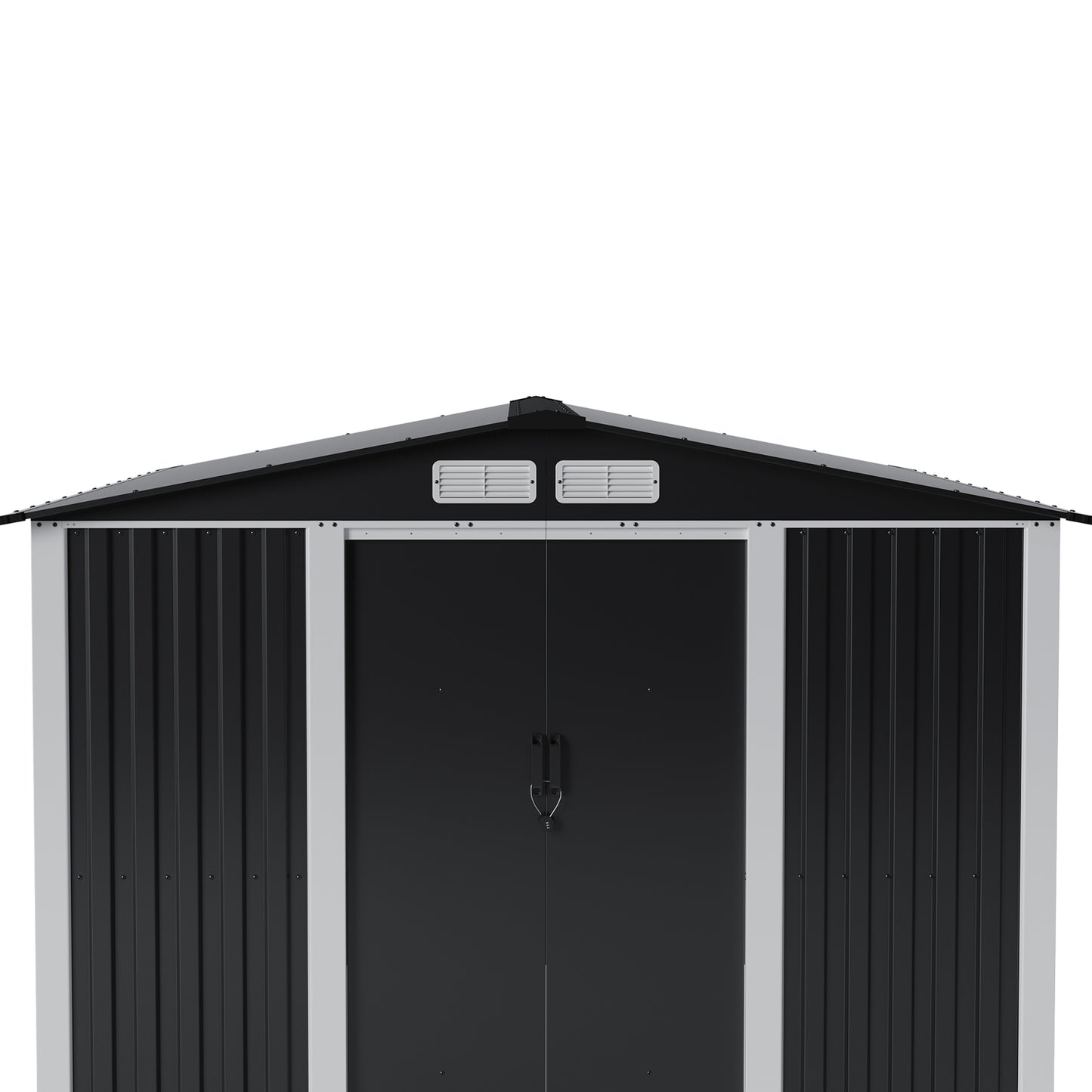 Metal Garden Storage Shed with Lockable Door