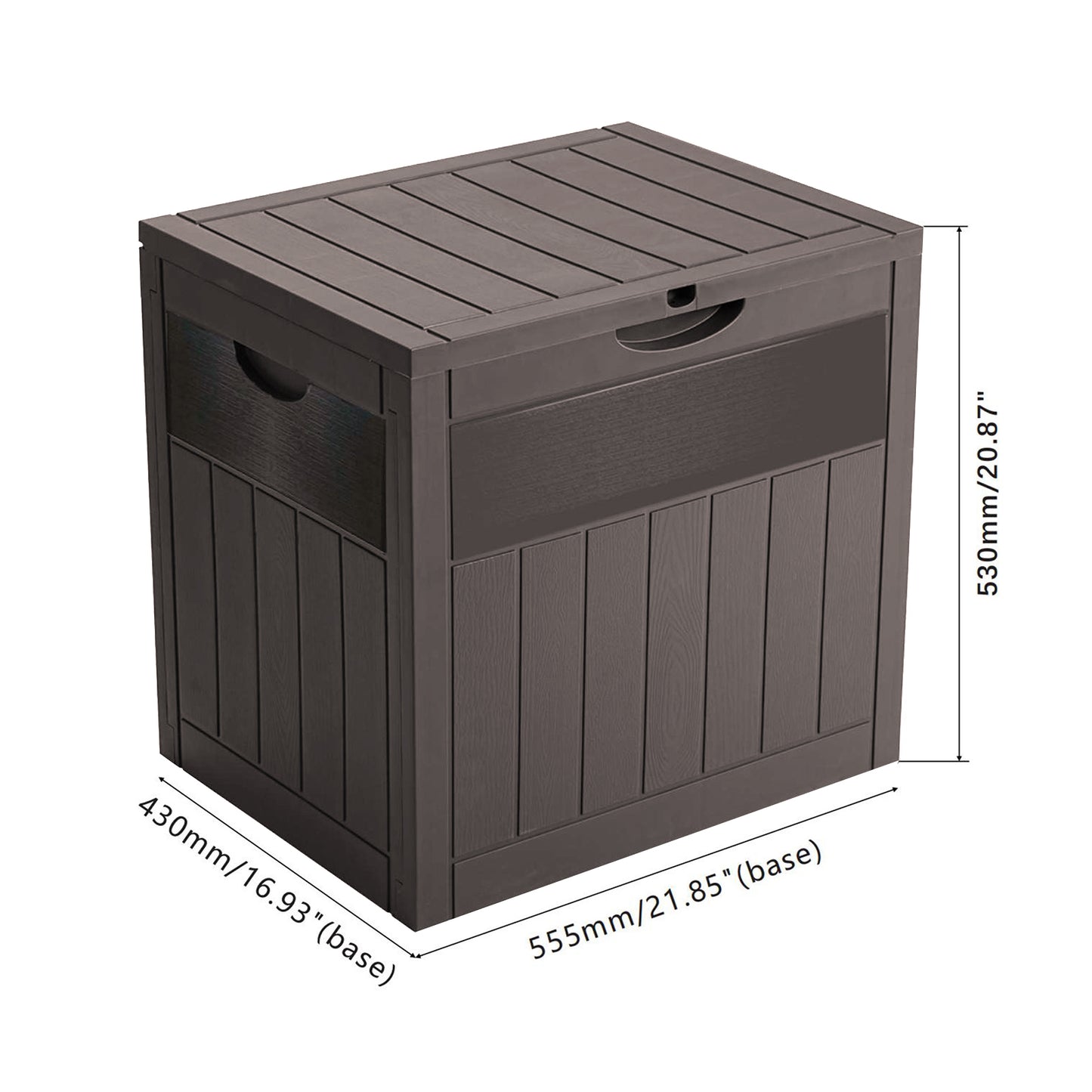 126L PP Garden Storage Box with Combination Padlock